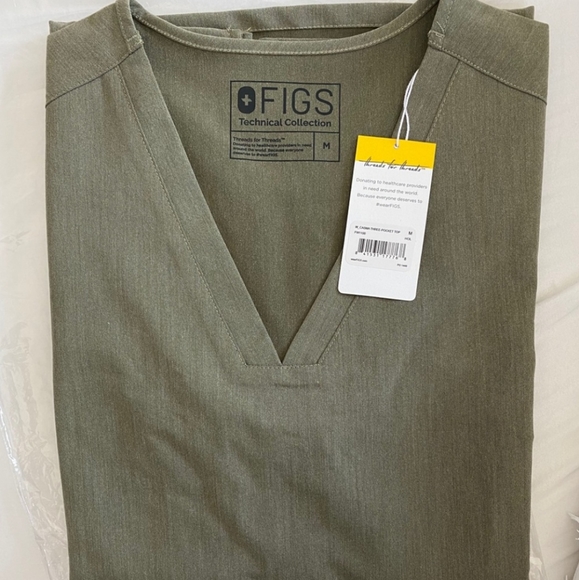 Figs Heather Olive Casma - Picture 6 of 6